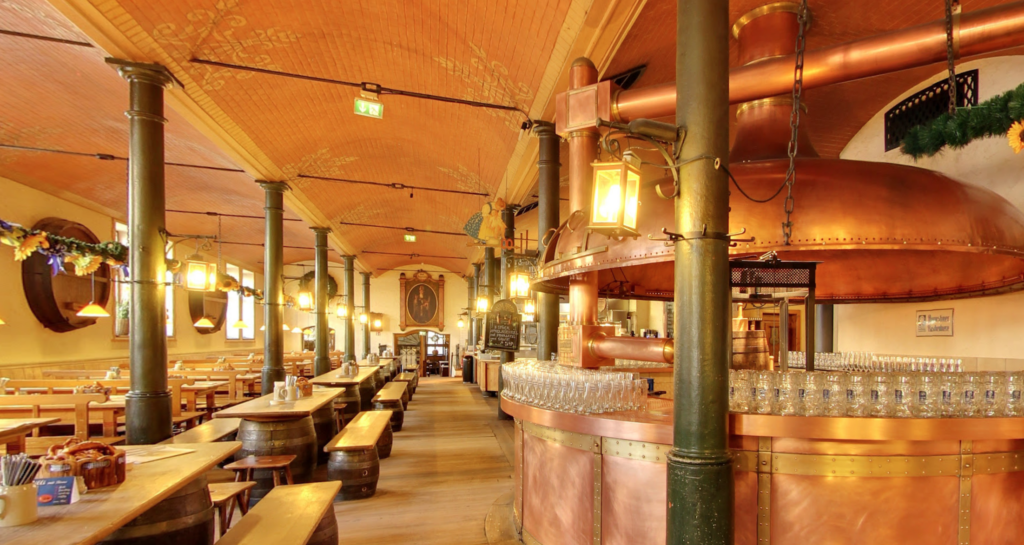 Weisswurst In Munich Augustiner Bräustuben