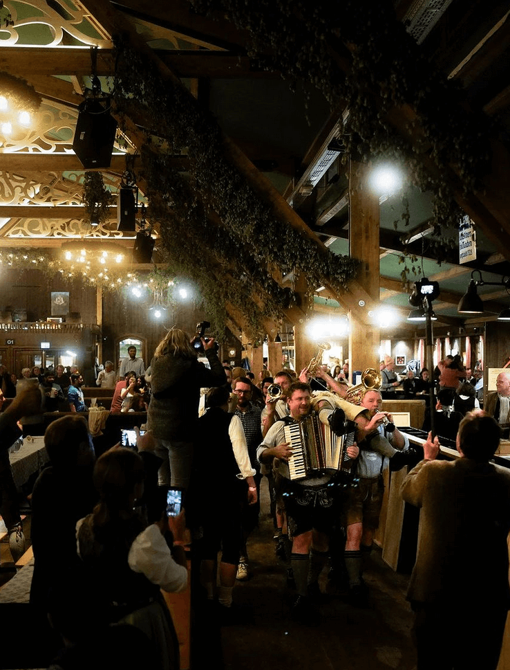 Oktoberfest Beer Tents  SchuÌtzenlisl