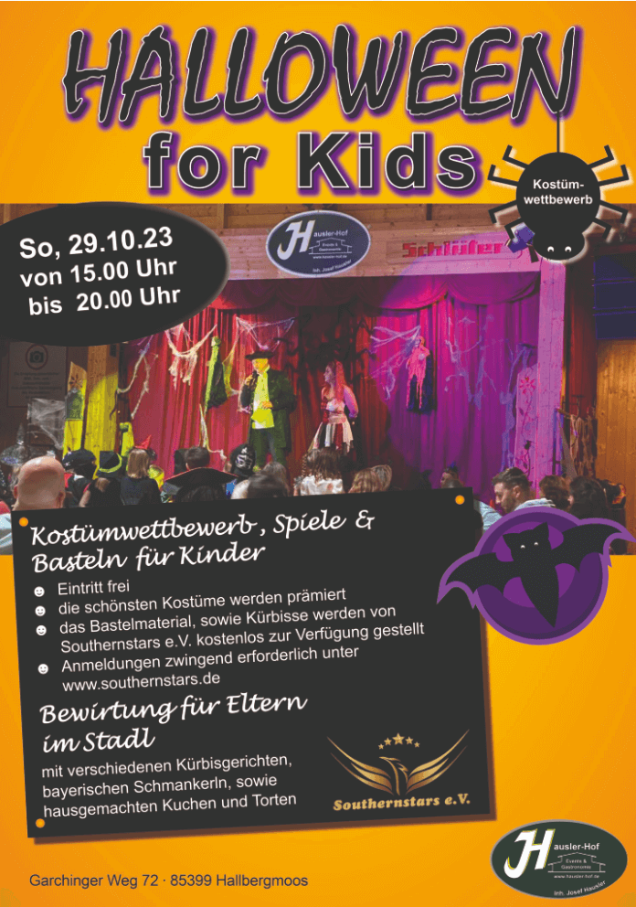 October Free Events Halloween for Kids