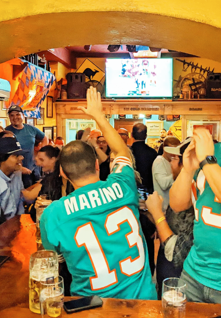 Watch NFL in Munich Ned Kelly’s Australian Bar